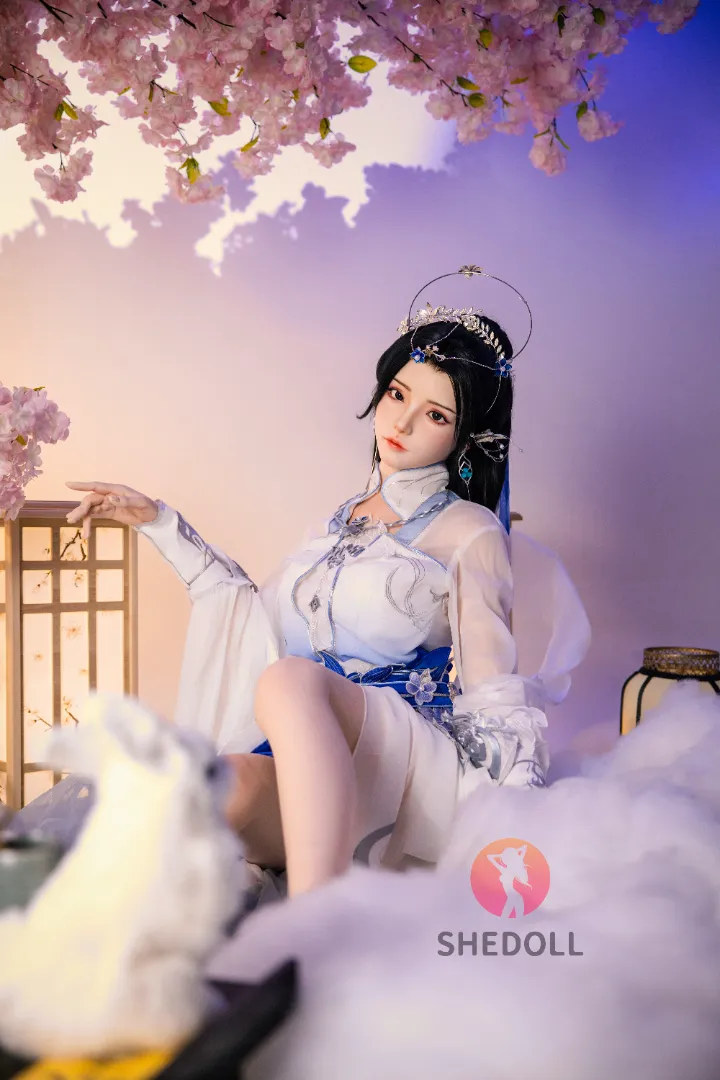 Poupée sexuelle en silicone SHEDOLL Rose 168 cm bonnet D 2.5D